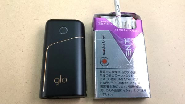 グロープロ実機とネオスティックのパッケージ