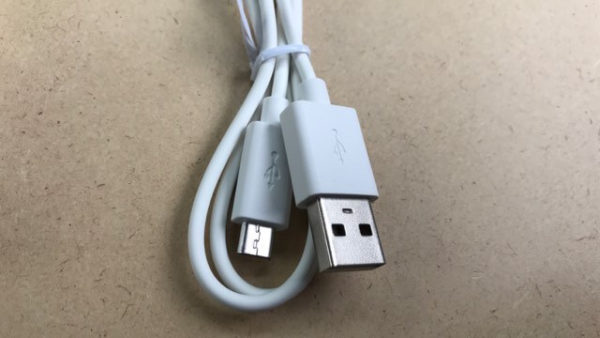 グローナノのUSBケーブル