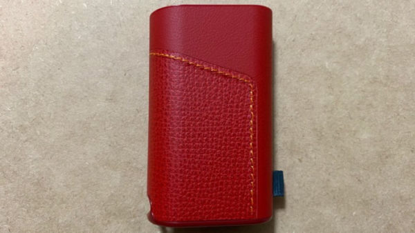 グロープロ純正レザースリーブのチリレッド