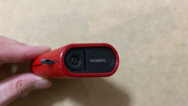 グロープロ本体と純正レザースリーブのチリレッド