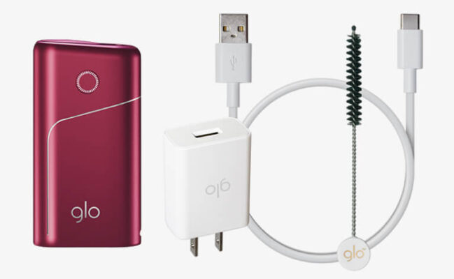 グロープロのバーガンディー付属品公式画像