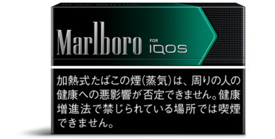 アイコス・ヒートスティックのブラックメンソール公式画像