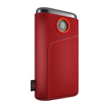 グロープロ純正レザースリーブのチリレッド公式画像