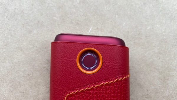 グロープロのバーガンディー本体とレザスリーブ