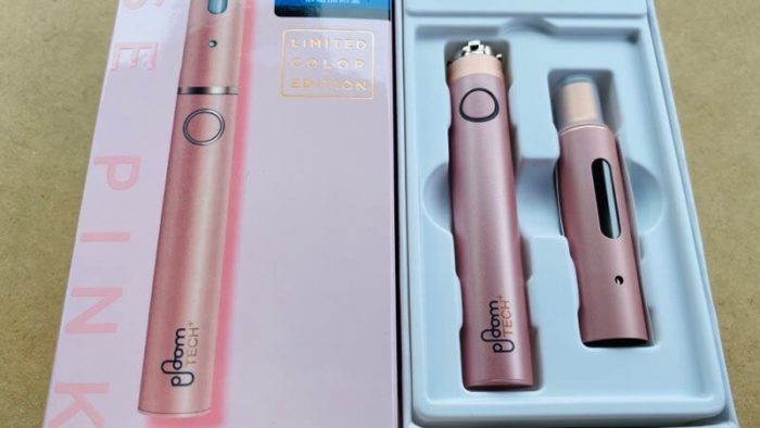 プルームテックプラスのロゼピンク・付属品