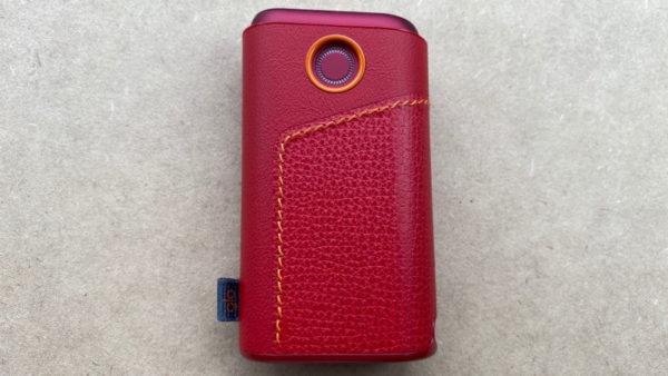 グロープロのバーガンディー本体とレザースリーブ