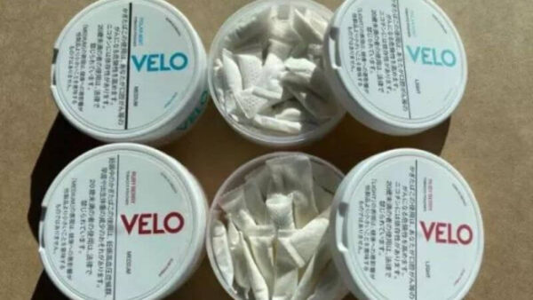 VELO(ベロ)のフレーバー全4種類のパッケージ