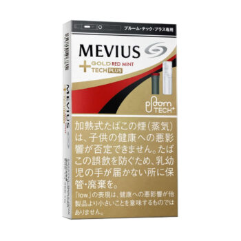 プルームテックプラスのゴールドレッドミント・パッケージ