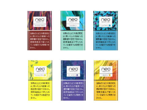 グローハイパー（glo hyper）のフレーバー全6種類パッケージ