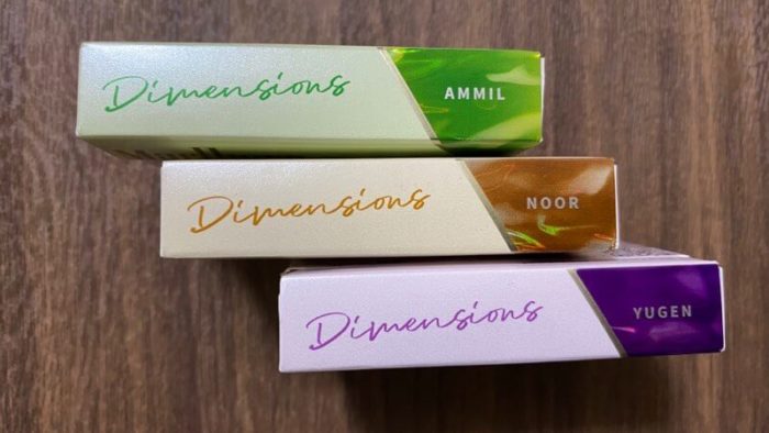 アイコス・ディメンションズ3種類のパッケージ