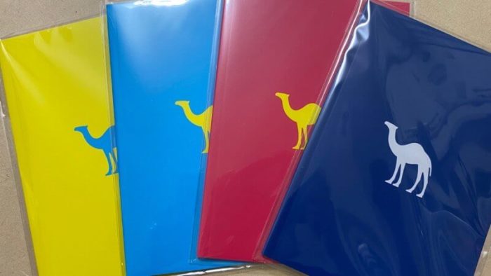 CAMELのオリジナルノート全4種類