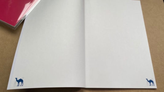 CAMELのオリジナルノート