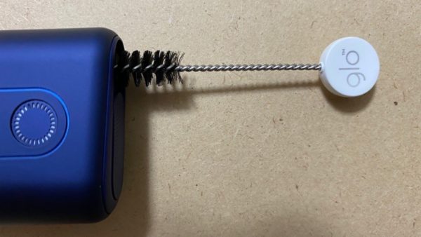 グローハイパーとクリーニングブラシ