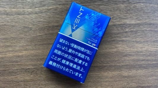 ケント・ネオスティック・トゥルー・タバコのパッケージ