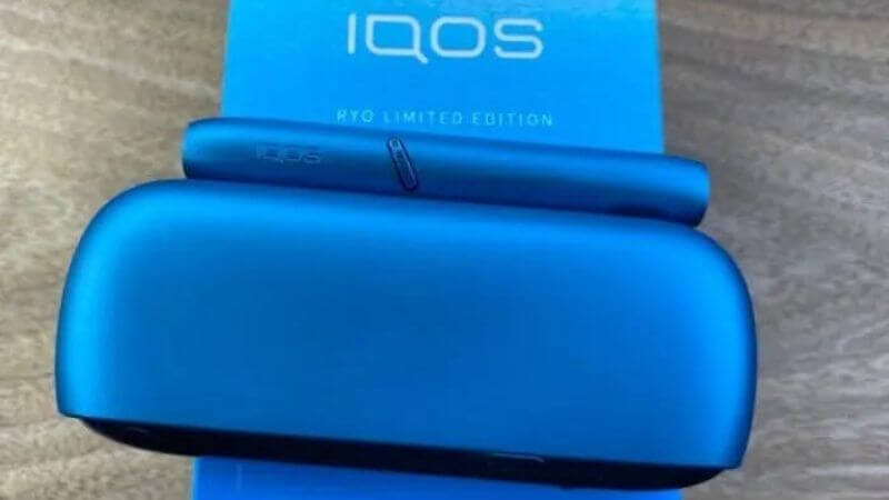 IQOS 3 DUO（アイコスデュオ）の涼モデルを紹介！綺麗なアクアブルー色です