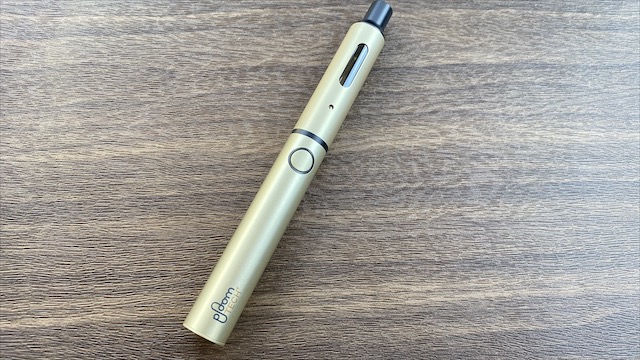 プルームテックプラスのシャンパンゴールド本体