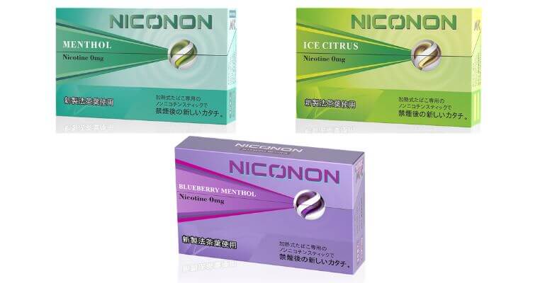 ニコノンのフレーバーは全3種類