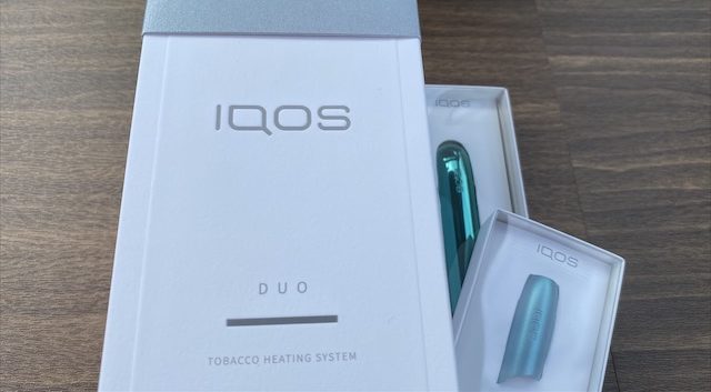 アイコスデュオ本体とエレクトリックティールのアクセサリー