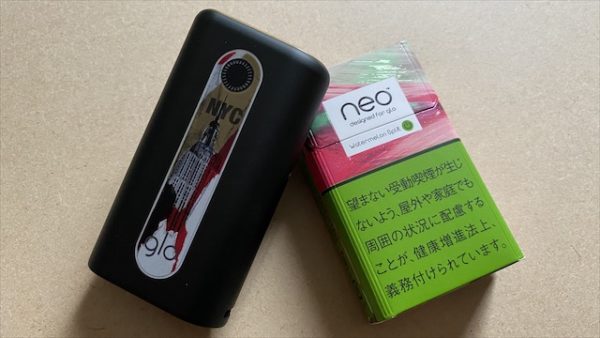 グローハイパーのニューヨーク本体とウォーターメロンのパッケージ