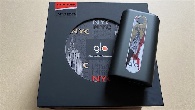 グローハイパーのニューヨーク本体とパッケージ