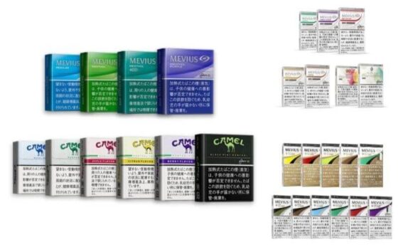 プルームのたばこスティックとカプセル公式画像