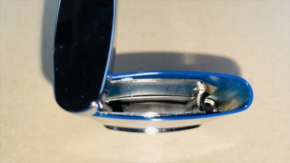 キャメルグッズのカランダッシュ携帯灰皿ブルー