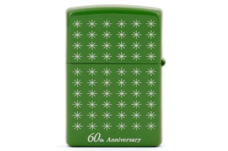 ハイライトの60周年記念モデルジッポ・グリーン