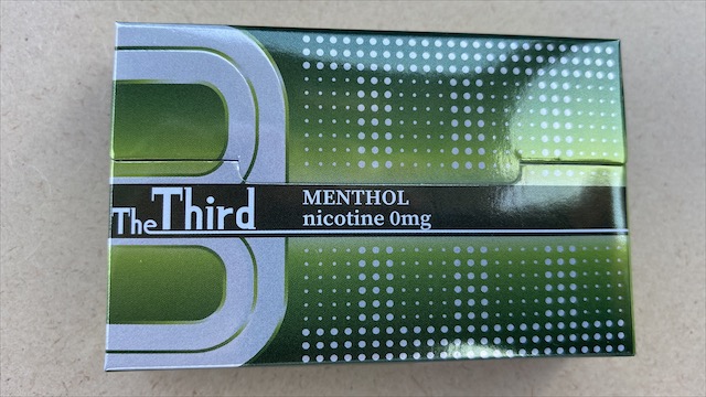 The Thirdのメンソール・パッケージ