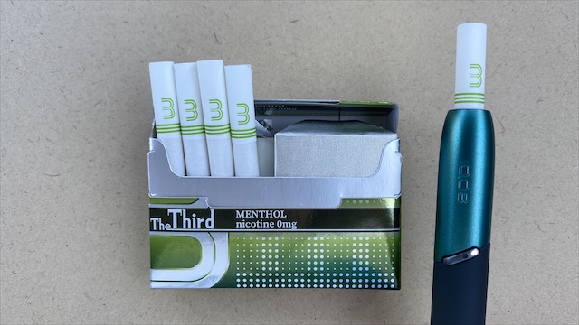 The Thirdのメンソール・パッケージ