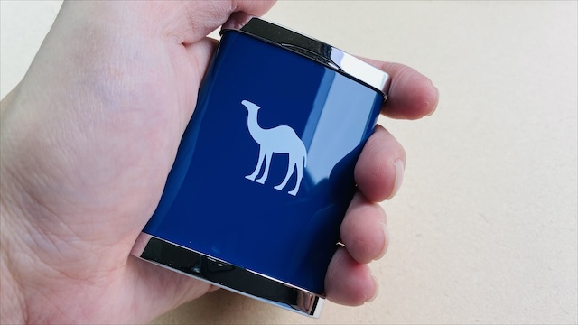 キャメルグッズのカランダッシュ携帯灰皿ブルー