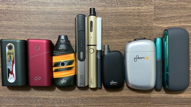 グロー・アイコス・パルズ・プルームテックプラスウィズの本体実機