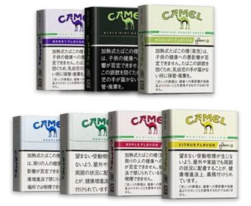 プルームエスのキャメル銘柄全7種類