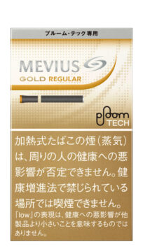 プルームテックのゴールドレギュラー公式画像
