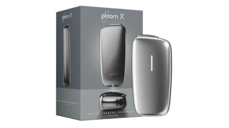 プルームエックスの実機とパッケージ