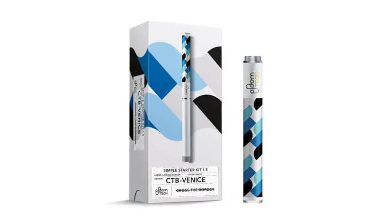 プルームテックVer.1.5の実機とパッケージ