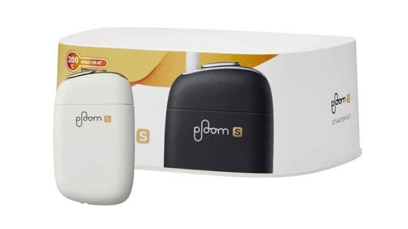 プルームエス初代モデルの実機とパッケージ