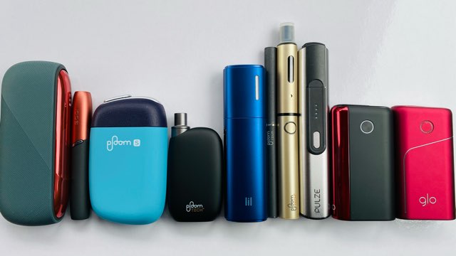 リルハイブリッドと他社の加熱式タバコ