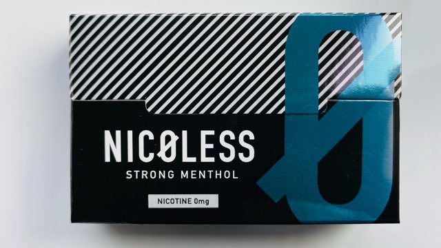 ニコレスのストロングメンソール・パッケージ