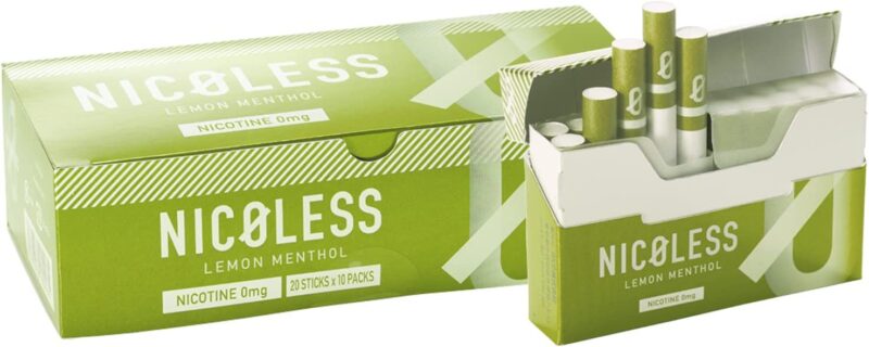 ニコレス レモンメンソールのパッケージ