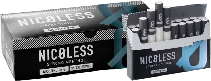 ニコレス ストロングメンソールのパッケージ