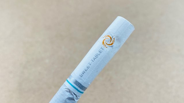 メビウス・タブレットのアイスモカのタバコフィルター