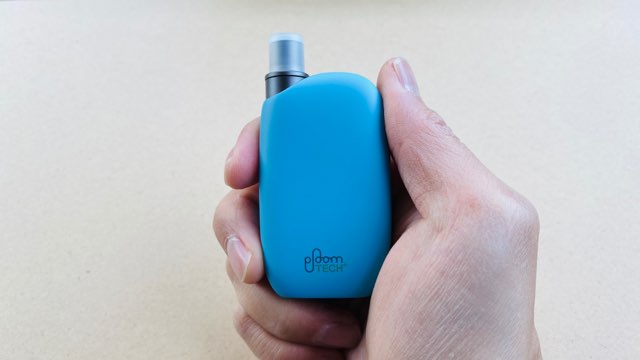 プルームテックプラスウィズのテンダーブルー本体実機