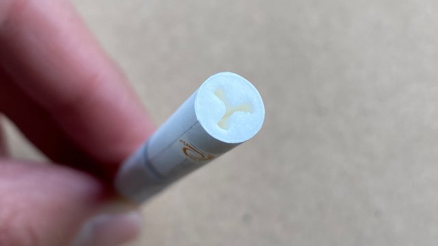 メビウス・タブレットのアイスモカのタバコフィルター