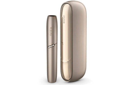 アイコス3デュオのブリリアントゴールド公式画像