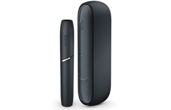 アイコス3デュオのベルベットグレー公式画像