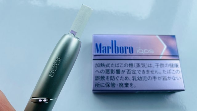 アイコス3デュオのホルダーとフュージョンメンソールスティック
