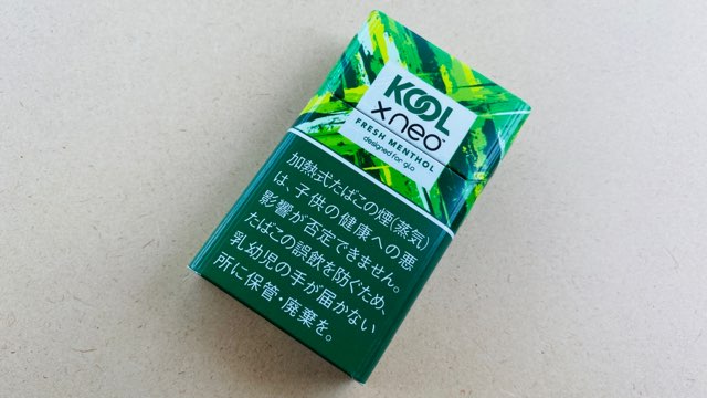 KOOLフレッシュメンソールのパッケージ