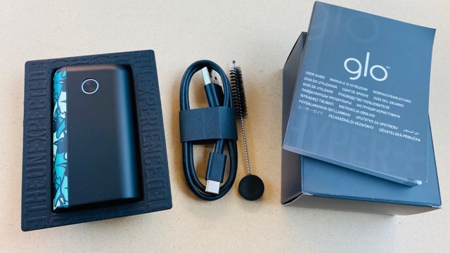 グローハイパープラスのペンギンエディション・付属品