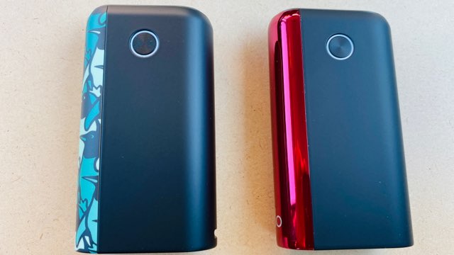 グローハイパープラスのペンギンエディションティールとファインマホガニ本体実機