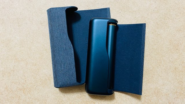 アイコスイルマプライム本体とファブリックフルラップカバー